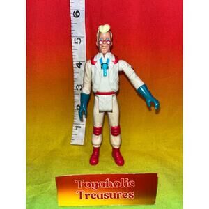 Vintage Ghostbusters Fright Features Egon Spengler Action Figure